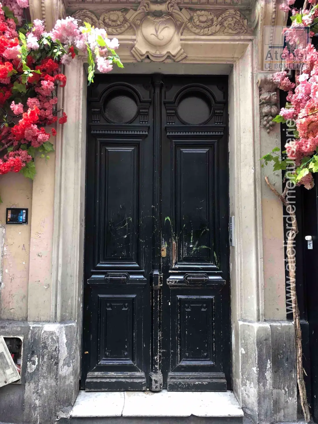 Porte cochère, 14 rue de Lappe, Paris 11e — avant travaux