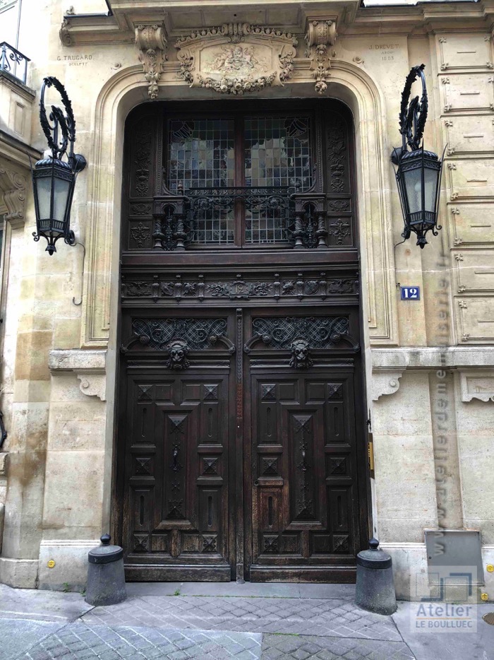 2018 09 Porte Cochère 12 Rue Du Cardinal Mercier - Paris 9 - Photo 0 - Vue D\'ensemble Avant Travaux