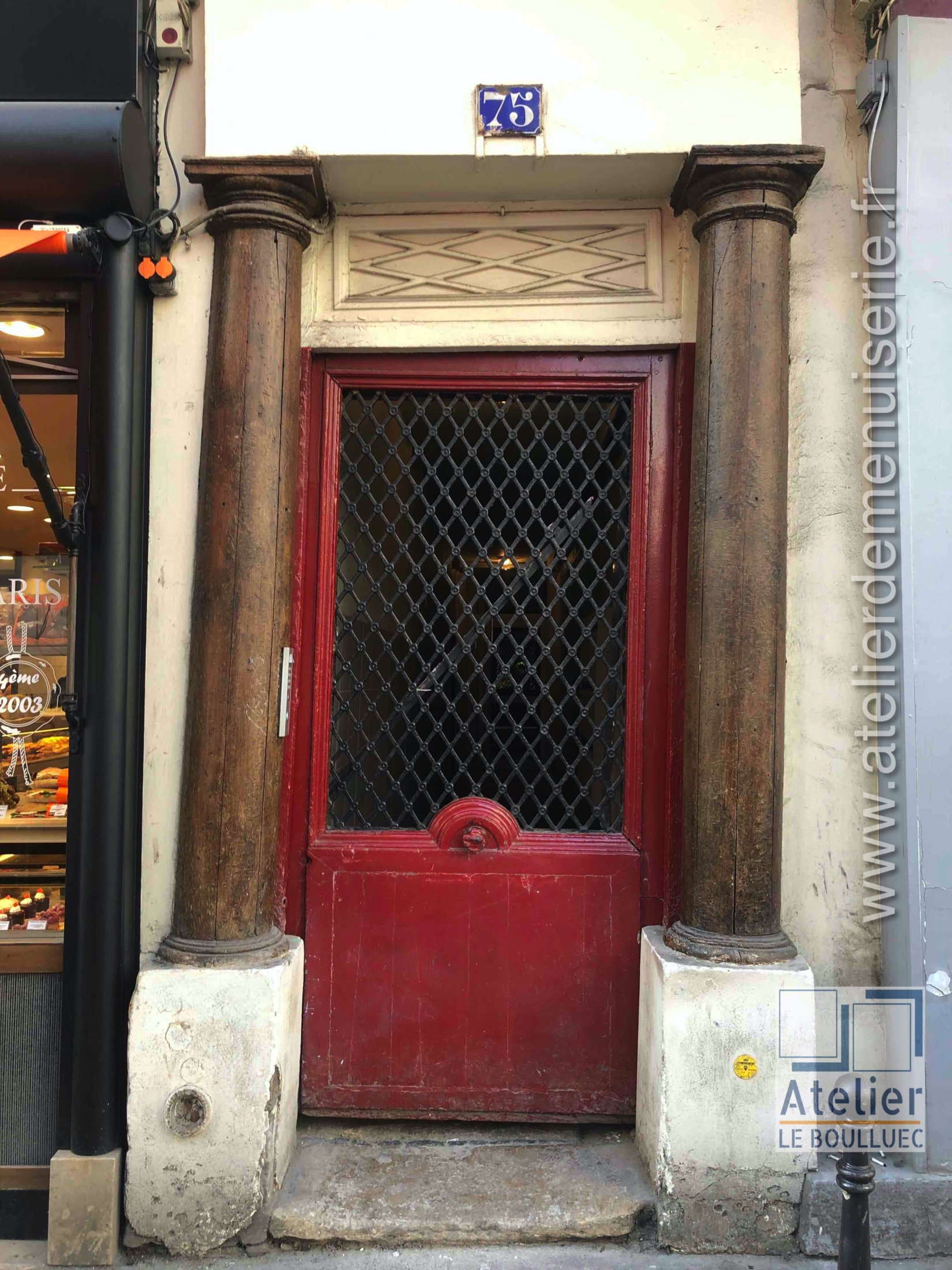 2020 01 Porte Rue 75 Rue Saint Honoré Paris 1er - Avant Travaux