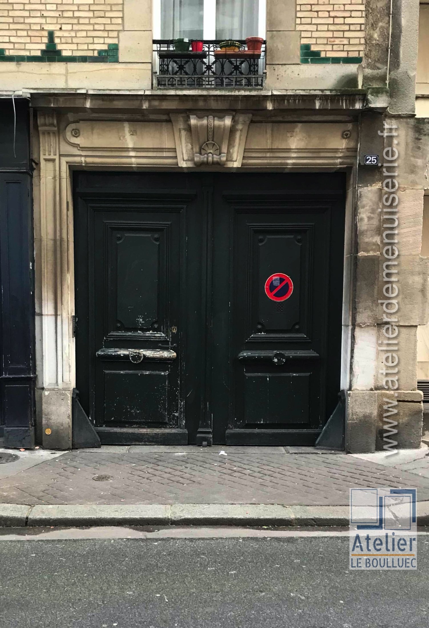 2020 02 Porte Cochère 25 Rue Poliveau Paris 5 Avant Travaux 