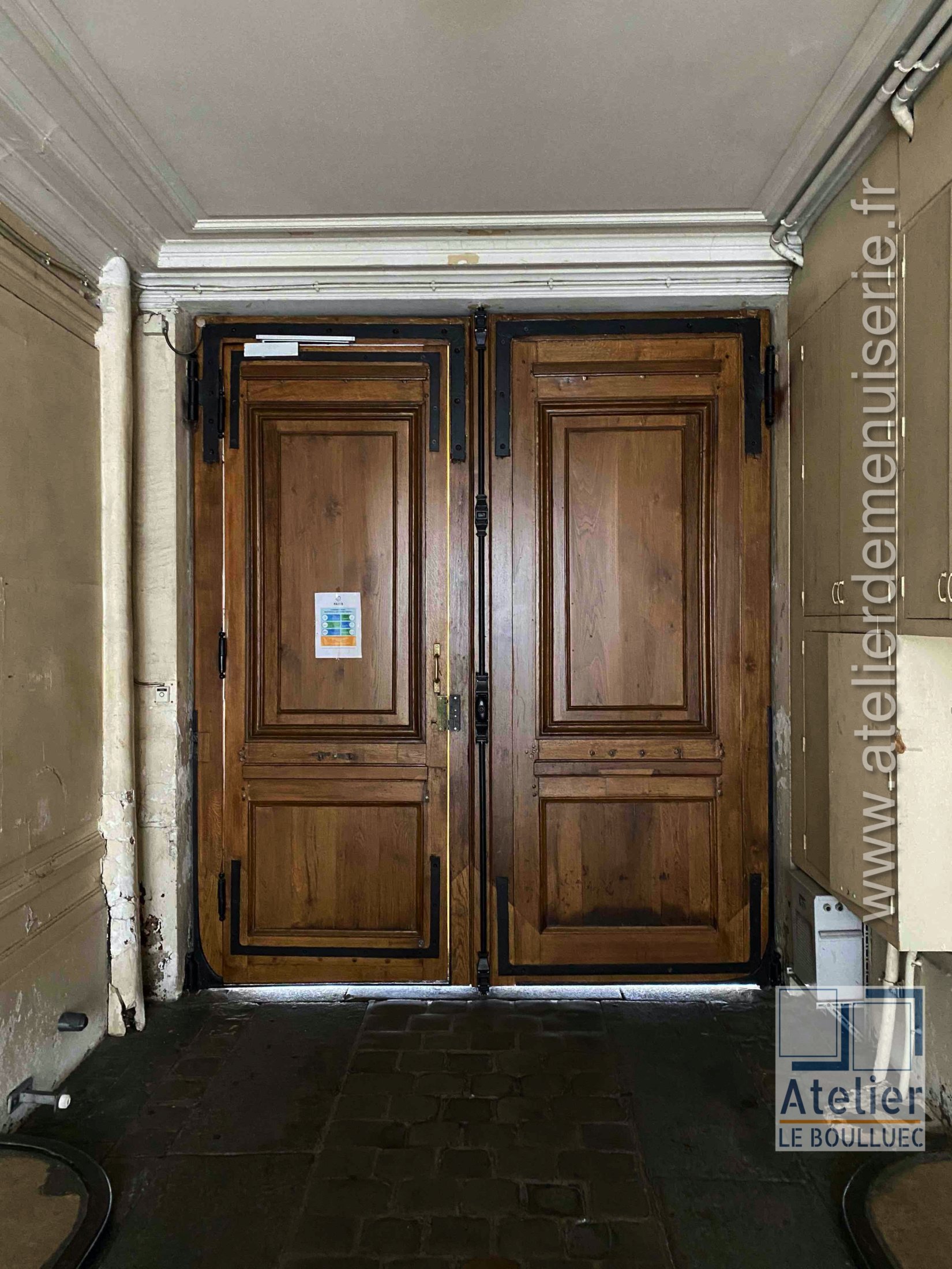 2020 11 Porte Cochère 5 Rue Saulnier Paris 9 Photo 3 Vue Int