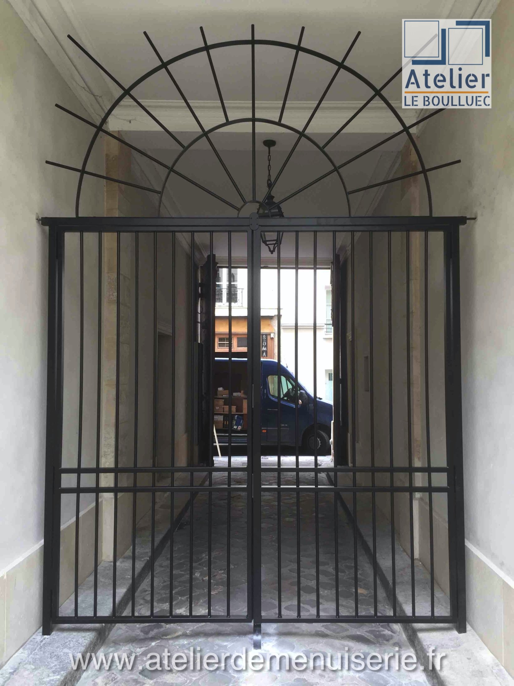 2021 05 Porte Sas En Acier 10 RUE DE SAINTONGE PARIS 3 Vue Int