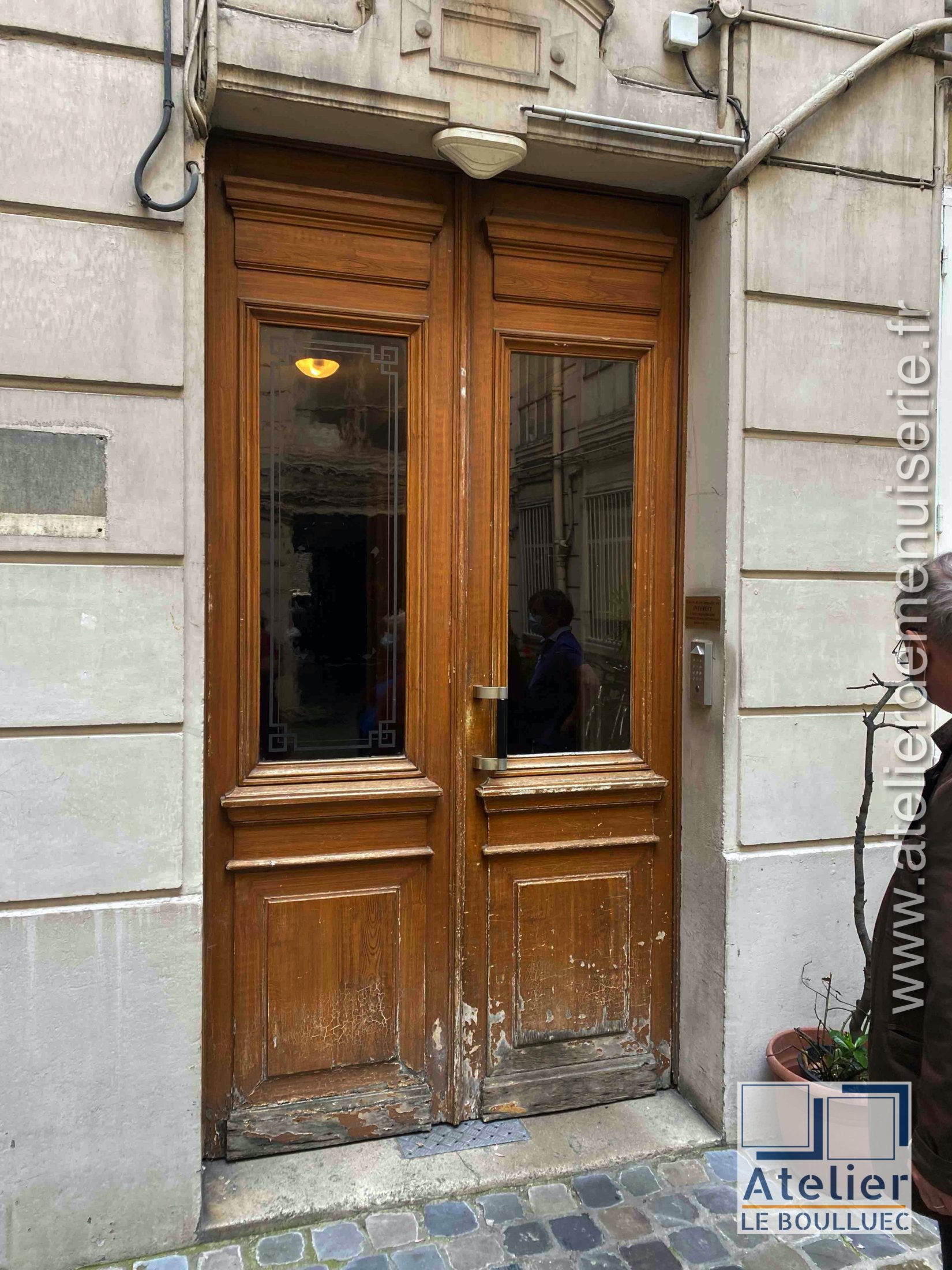 2021 10 Porte Sur Cour 5 Rue Saulnier P1 Avant Travaux 