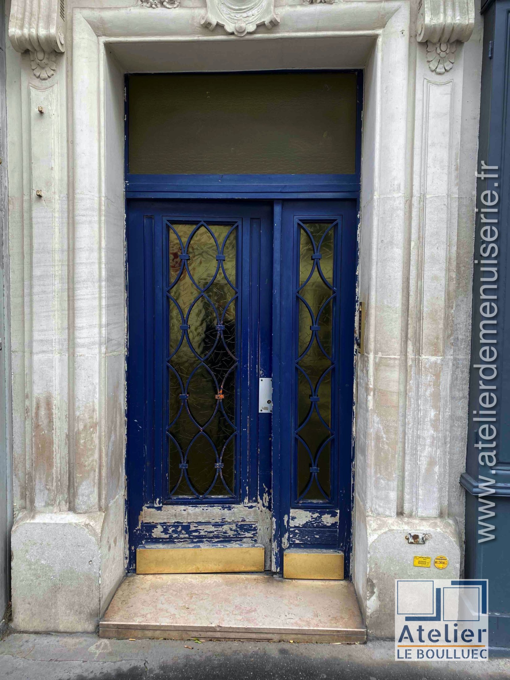 2022 10 Porte Sur Rue 85 Rue Mademoiselle P1 Avant Remplacement