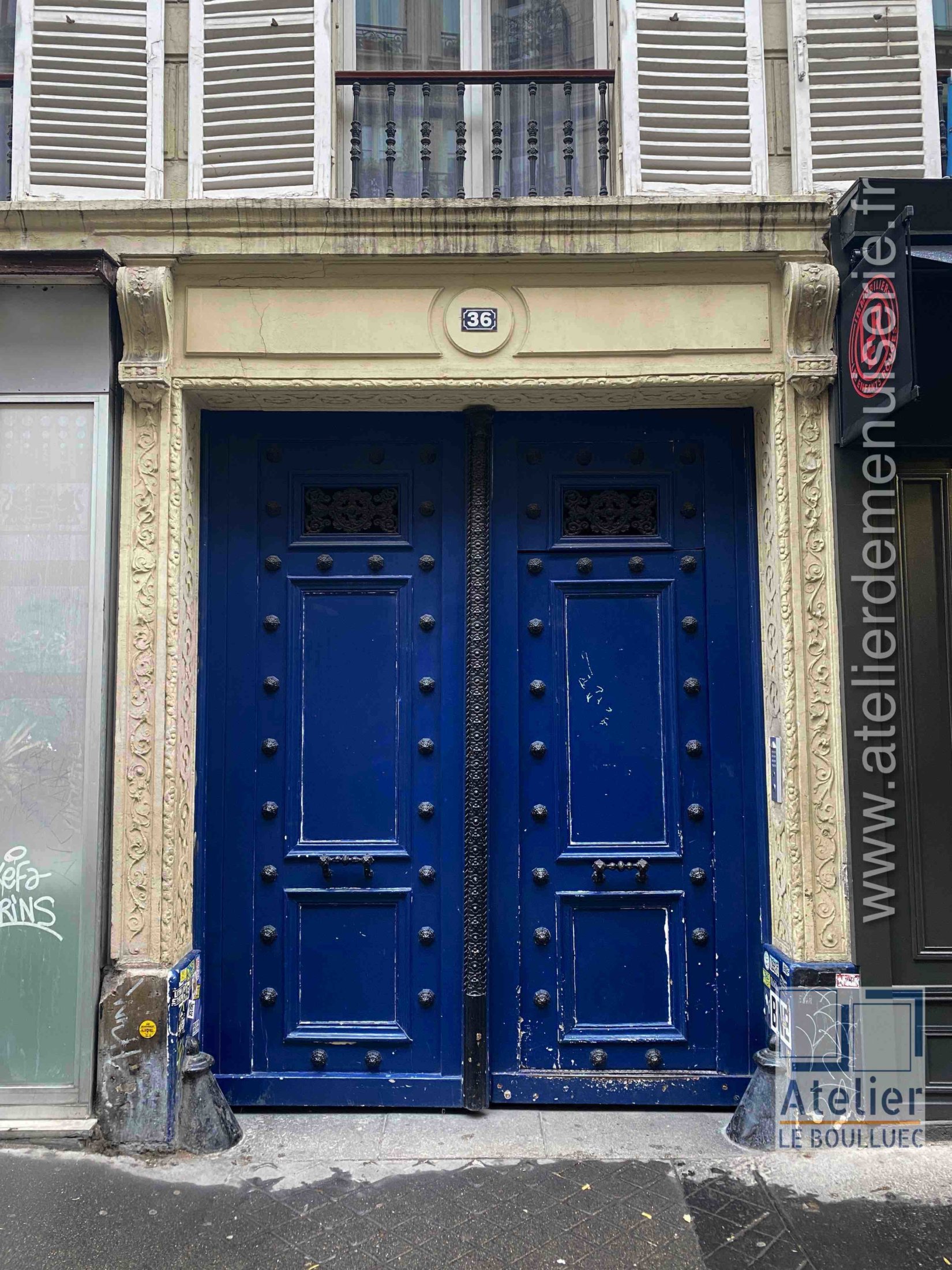 Porte Cochère Empire- 36 RUE DU CHATEAU D\'EAU 2 PARIS 10