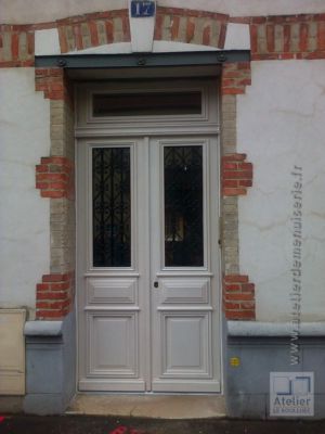2014 09 PORTE CHÊNE DEUX VANTAUX RUE GALILÉE À IVRY SEINE - RESULTAT