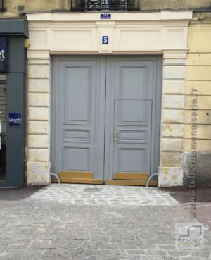2016 07 PORTE COCHÈRE 5 RUE DAILLY À SAINT CLOUD - RESULTAT
