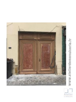 2017 04 PORTE COCHÈRE PIERREFITTE SUR SEINE - TRAVAUX