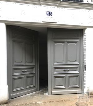 2017 09 PORTE COCHÈRE 98 RUE DES DAMES - RESULTAT