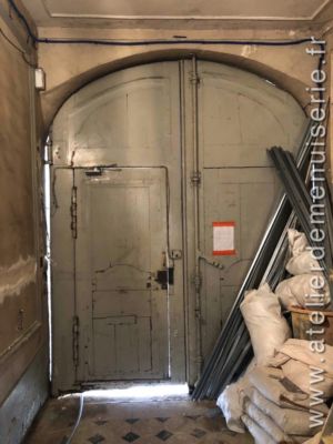 2018 12 PORTE COCHÈRE 4 AV MARÉCHAL JOFFRE VERSAILLES TRAVAUX