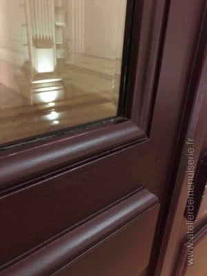 2019 06 - PORTE SAS EN CHÊNE VUE D'ENSEMBLE 144 BD HAUSSMANN PARIS 8 - RESULTAT