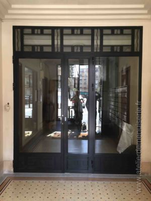 2019 07 - PORTE SAS EN ACIER 41 RUE FONDARY PARIS 15 - RESULTAT