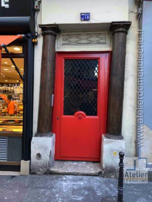 2020 01 - PORTE RUE 75 RUE SAINT HONORÉ PARIS 1ER - RESULTAT