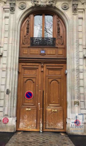 2020 10 - PORTE COCHÈRE 86 BD MALSHERBES - TRAVAUX