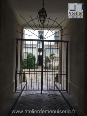 2021 05 - PORTE SAS EN ACIER 10 RUE DE SAINTONGE PARIS 3 - RESULTAT