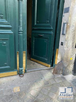 2021 12 Porte Cochère 39 Rue De La Bretonnerie P4 Après Restauration Seuil Surbaissé