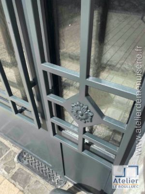 2021 12 Porte Grille En Acier 20 Rue Du Midi Vincennes P4 Détail