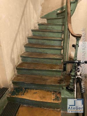 2021 12 Restauration Escalier Rue Vaucouleur P0 Avant Travaux