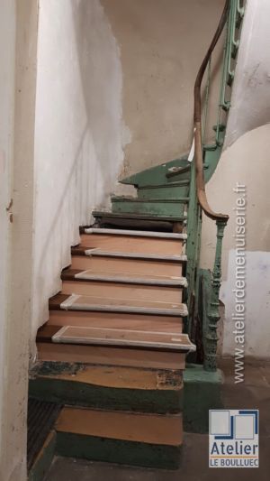 2021 12 Restauration Escalier Rue Vaucouleur P2 En Cours 