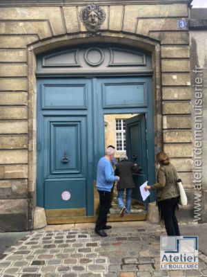 2022 09 Porte Cochère 3 Rue De La Perle P1 Avant Remplacement Vue Extérieure