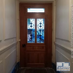 2022 10 Porte Sur Rue 85 Rue Mademoiselle P3 Posée Vue Intérieure