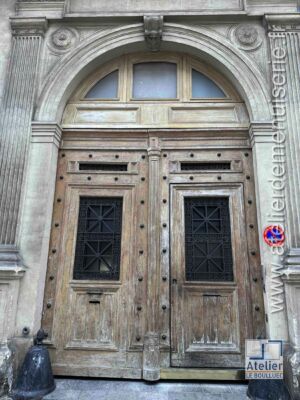 2023 06 - PORTE COCHÈRE 31 RUE DES BOURDONNAIS PARIS 1 - TRAVAUX