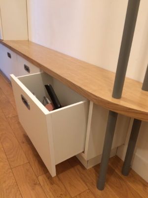 Etagère Bois Métal Photo 7