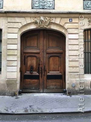 Porte Cochère Louis XV - 4 RUE ROYER COLLARD PORTE LOUIS XIII A VERIFIER