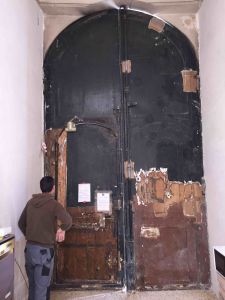 Porte Cochère 4 Rue Monsieur Le Prince Coté Int 